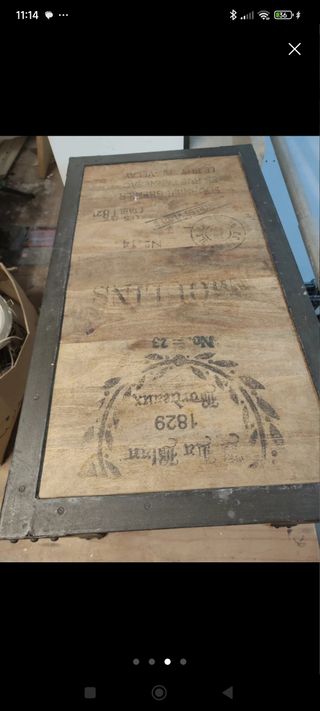 Mesa centro salón Maisons du Monde ,No ENVÍO