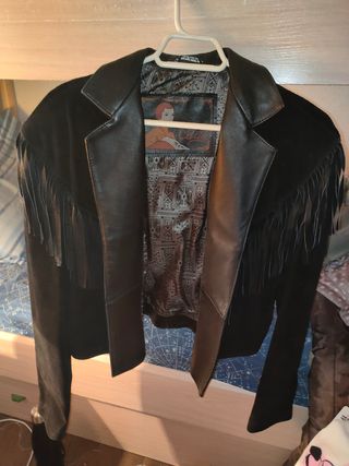 Chaqueta vintage talla 40 ,piel el corte inglés