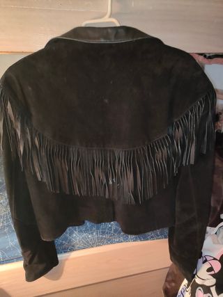 Chaqueta vintage talla 40 ,piel el corte inglés