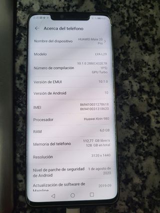 Huawei Mate 20 Pro
