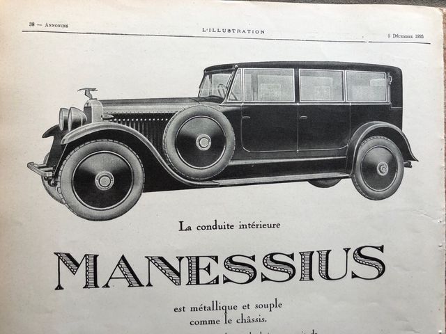 Lotto quattro pubblicità originali 1925