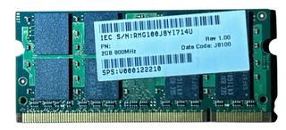 Memoria Ram 2 GB 2Rx8 PC2 6400S 666 12 E3 testate