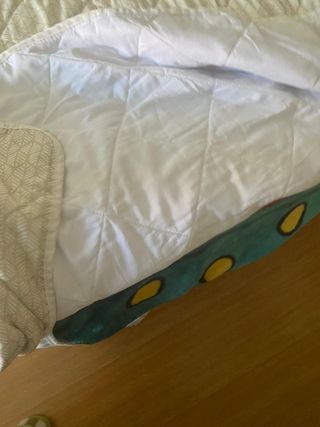 Dos colchas para cama individual