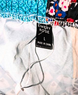 Hippie harem patchwork pantalones 