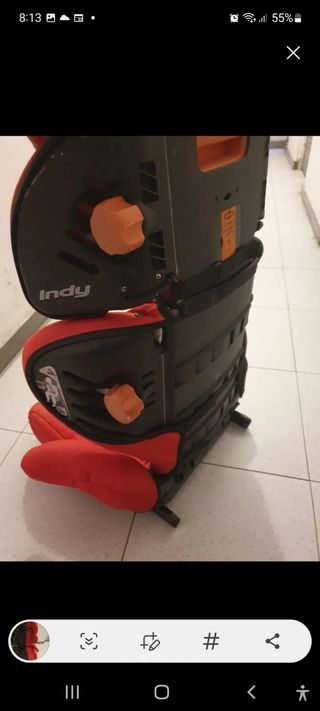 Silla Jane con isofix  grupo 2