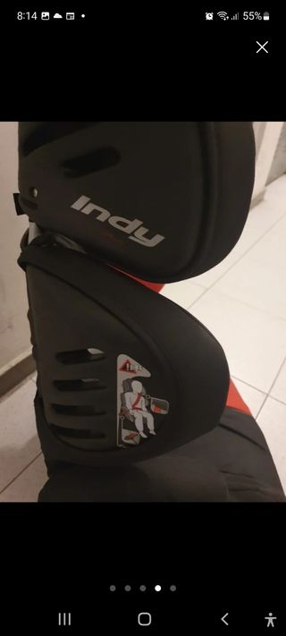 Silla Jane con isofix  grupo 2