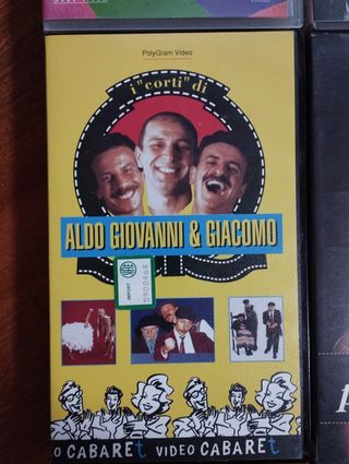 4 VHS cabaret concerto musical