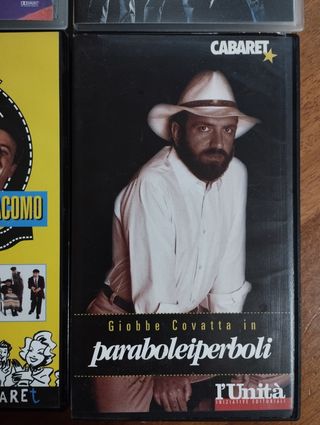 4 VHS cabaret concerto musical