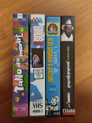 4 VHS cabaret concerto musical