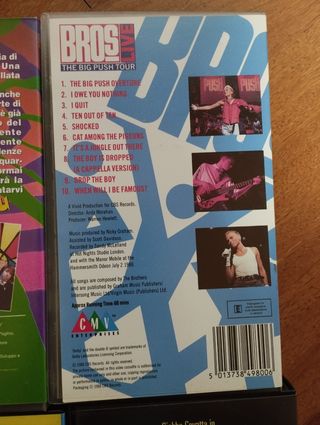 4 VHS cabaret concerto musical