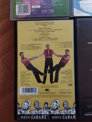 4 VHS cabaret concerto musical