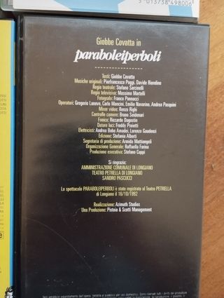 4 VHS cabaret concerto musical