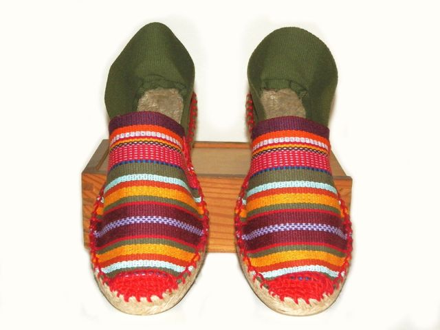 Alpargatas de suela plana. unisex. 37