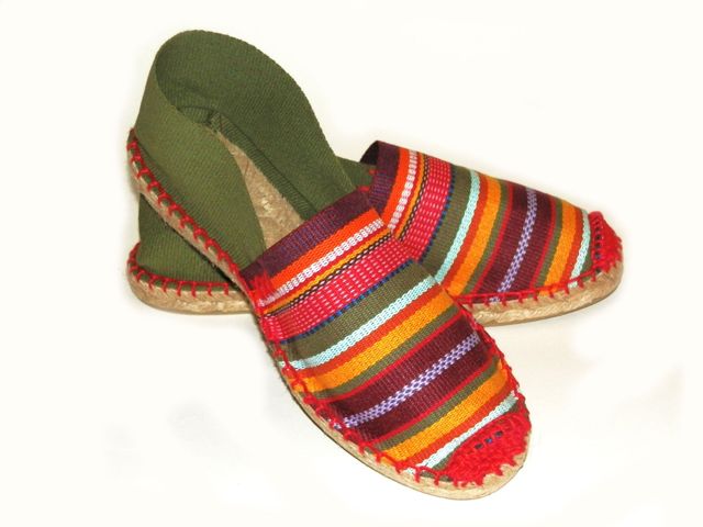 Alpargatas de suela plana. unisex. 37