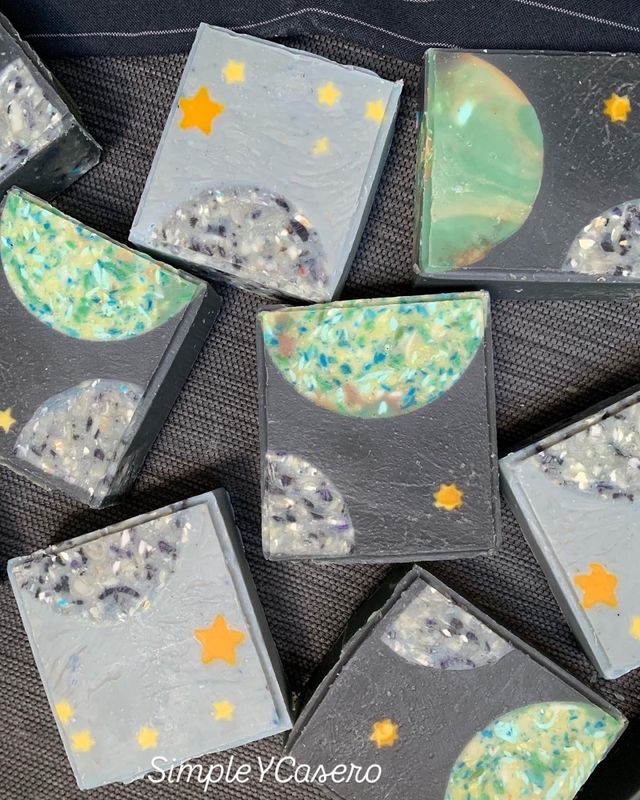 Jabón artesanal Universo Infinito