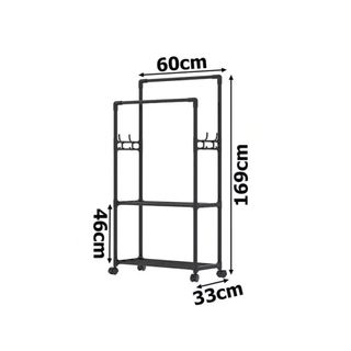 appendiabiti scaffale 