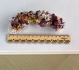 Tocado de hortensia preservada 