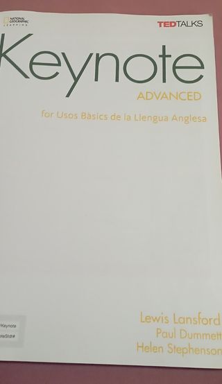 Libro "Keynote Advanced"
