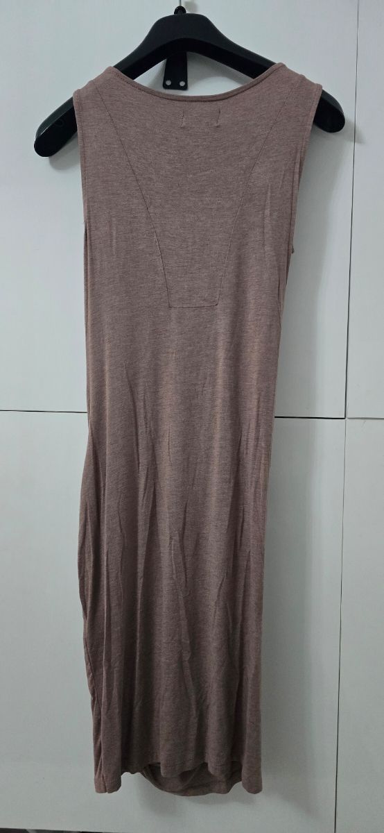 Abito vestito tubino tortora only