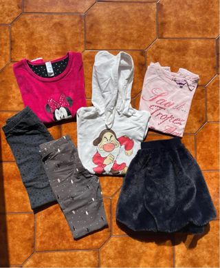 Lotto abbigliamento bambina 9/10 anni