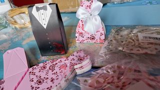 Scatoline portaconfetti matrimonio