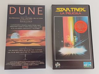 Cinta VHS Dune y Star Trek