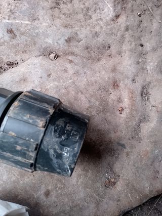 Racores para bomba de riego