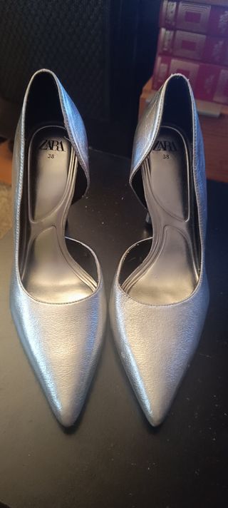 Zapatos plata