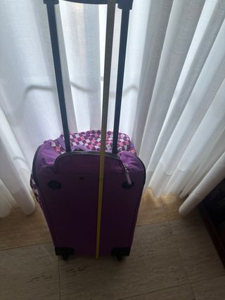 Bolsa maleta de viaje con ruedas. 