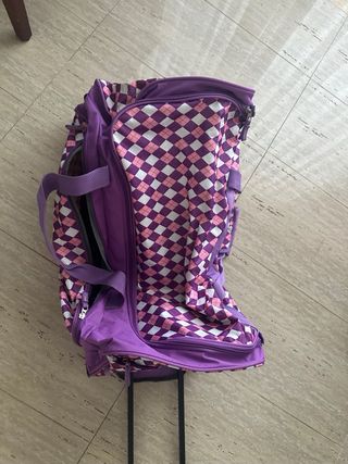 Bolsa maleta de viaje con ruedas. 