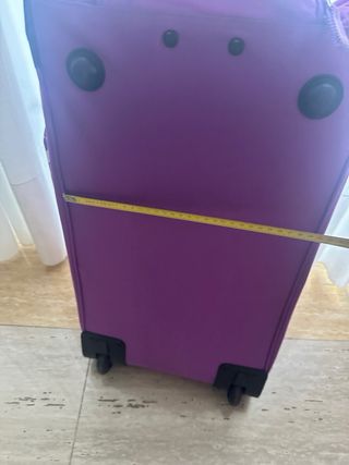 Bolsa maleta de viaje con ruedas. 