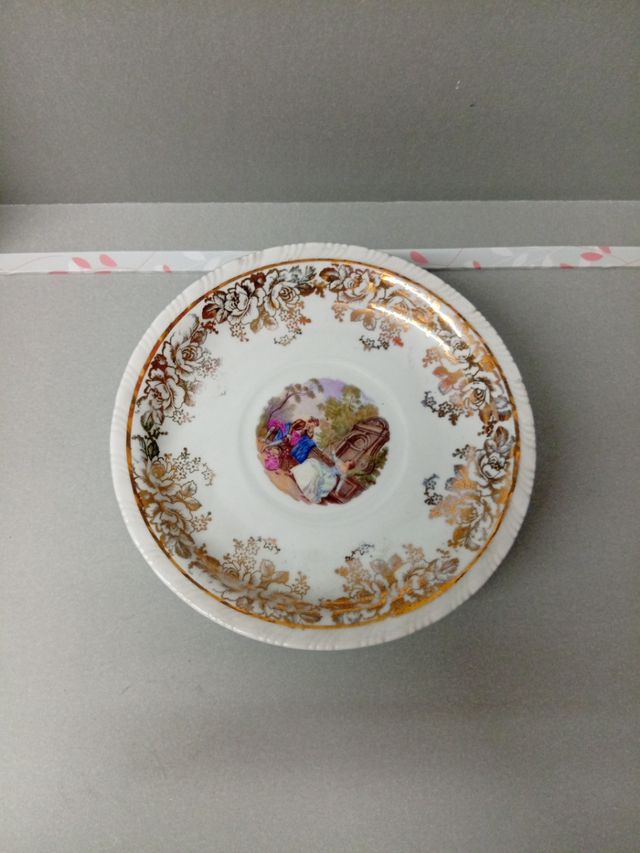 6 Platos porcelana Santa Clara