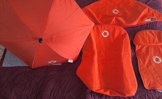 Conjunto bugaboo camaleon naranja 