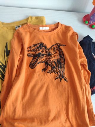 Set magliette bambino taglia 5-6 anni