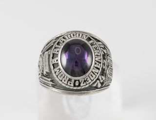 Anillo Josten's de graduación Universidad Química