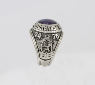 Anillo Josten's de graduación Universidad Química