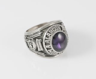Anillo Josten's de graduación Universidad Química