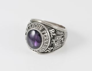 Anillo Josten's de graduación Universidad Química