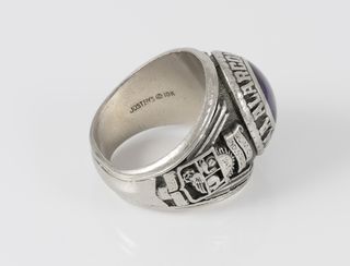 Anillo Josten's de graduación Universidad Química
