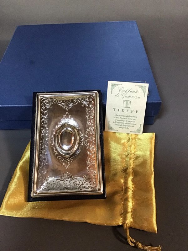 Tieffe agendina argento