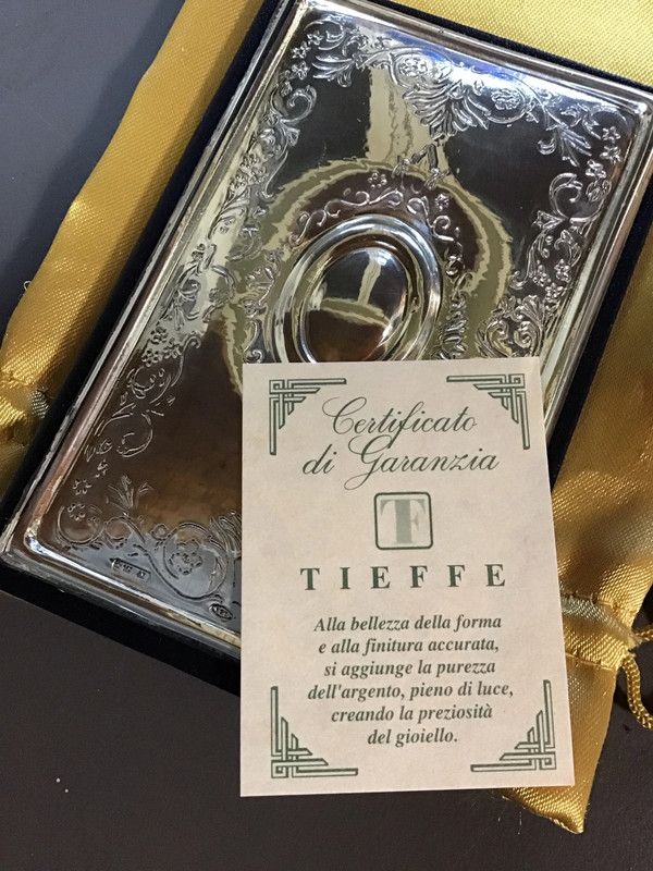 Tieffe agendina argento