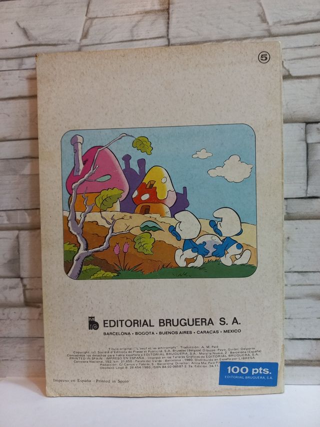 LOS PITUFOS Y EL HUEVO. PEYO