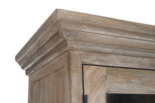 MUEBLE ALACENA VITRINA XL MADERA ENVEJECIDA