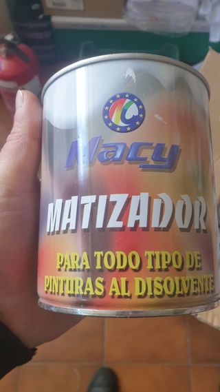 Matizado todo tipo pintura al disolvente