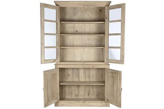 MUEBLE ALACENA MADERA ENVEJECIDA DOS CUERPOS