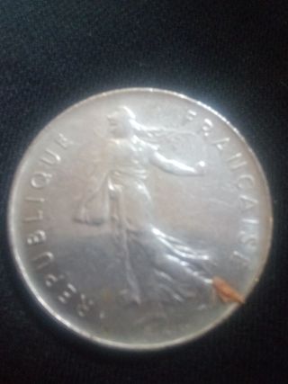 Moneda 5  francos 1974