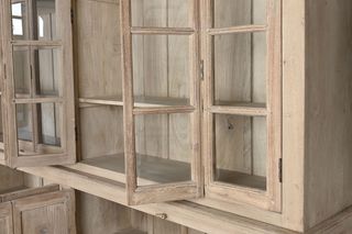 MUEBLE ALACENA VITRINA XXL MADERA ENVEJECIDA