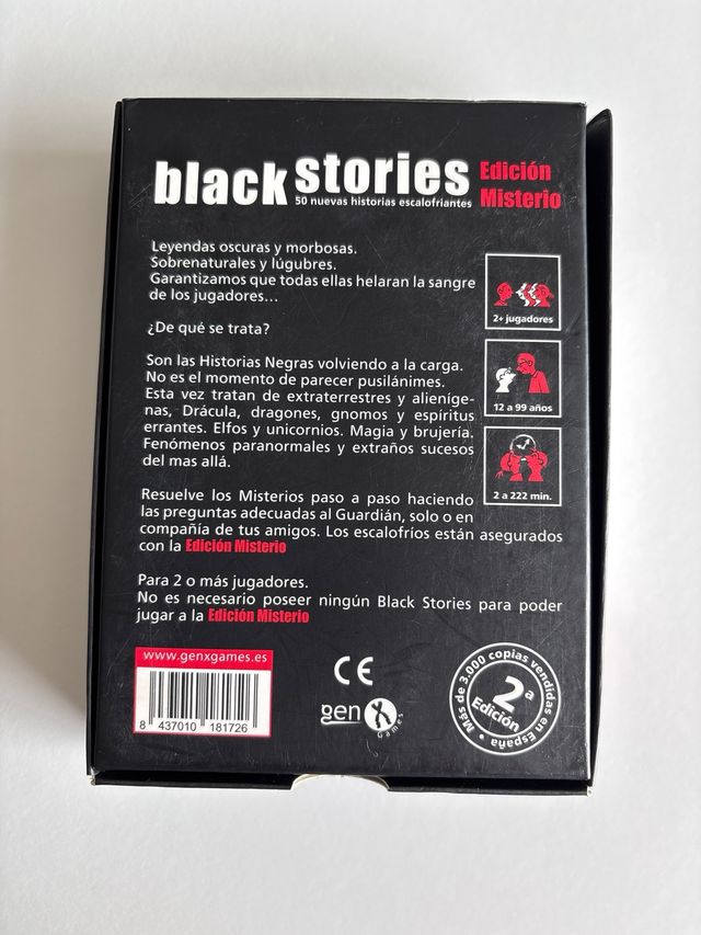 Black stories edición misterio