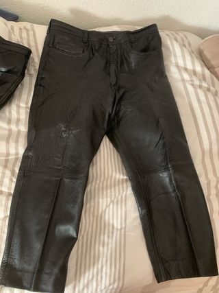 Pantalon piel señora