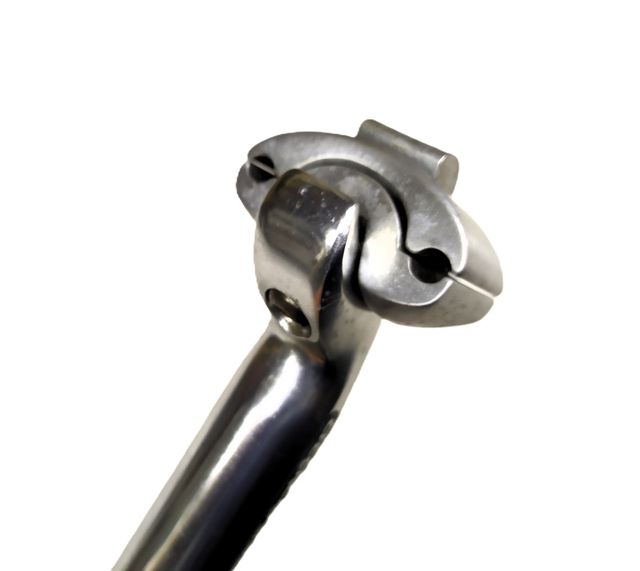 Tija de sillín de 27,2mm. de diametro.